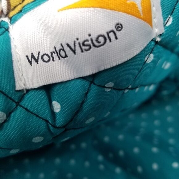 Quilted tote bag. World Vision. - Picture 5 of 12